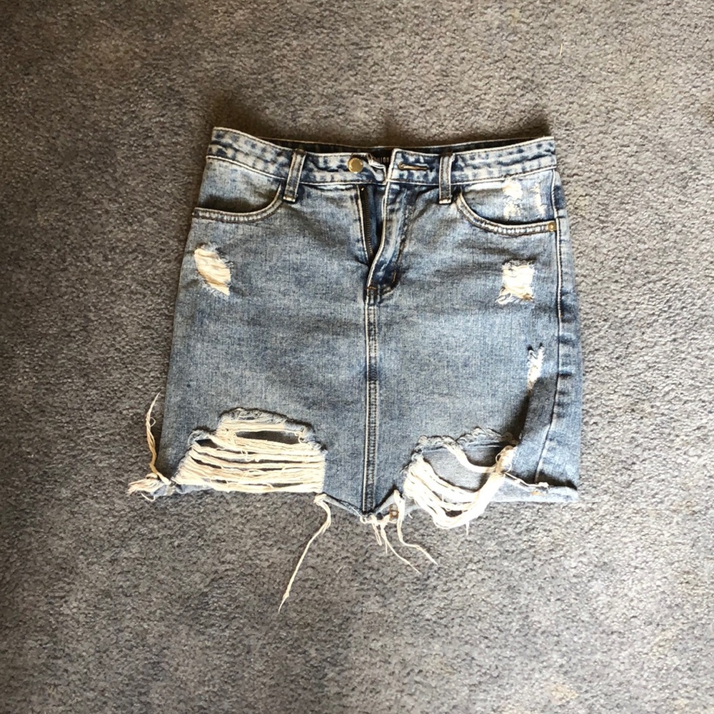 Jean skirt